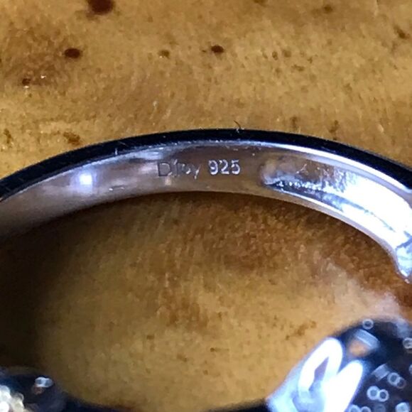 Artistic Heliodor Yellow Sapphire Sterling Silver Ring Size 6.75 - Picture 5 of 8